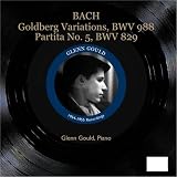 Bach - Goldberg Variations; Partita No 5 - Glenn Gould (1955, 1954)