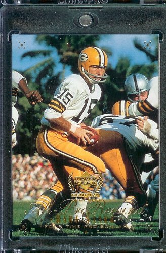 1999 Upper Deck Century Legends # 110 Bart Starr Green Bay Packers Football Card- Mint Condition - Shipped In Protective ScrewDown Case!