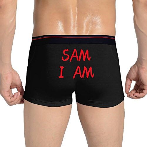 I Am Awesome Man's Comfort Soft Boxer Briefs Underwear 3X Black
