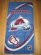 COLORADO AVALANCHE 100% Cotton Full Size 30" by 60" BEACH / BATH TOWEL