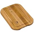 Chicago Cutlery Chilean Cherry Hardwood Cutting Board, 13-1/2-by-9-1/2-Inch