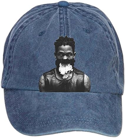 Desig Creato Adjustable Travis Scott 100% Cotton Baseball Caps for Woman Navy One Size