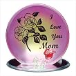 I Love Mom Plaque