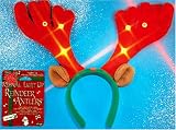Musical Light Up Christmas Reindeer Antlers