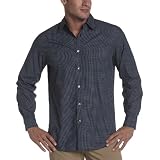 ClaibornebyJohnBartlettMen'sClassicGinghamWovenShirt,FrenchBlue,Large