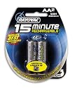 Rayovac I-C3 15 Minute NiMH AA Size Carded 2 Pack