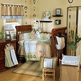 Zen Baby 4-Piece Baby Crib Bedding Set