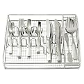 Madison Flatware Set - Service for 8 with Bonus 5-pc. Serving Set and Caddy