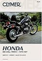Honda 400-450Cc Twins 1978-1987: Service Repair Maintenance
