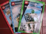 Lego Knight's Kingdom Reader Level 4 Box Set of 3 ; Dark Fortress, Grand Tournament, Search for the Kingdom