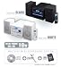 CD/MP3 ミニコンポ ブラック DSCD-M7(BK)