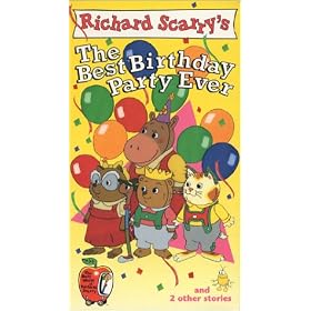 The Busy World of Richard Scarry - The Best Birthday Party Ever [VHS]
