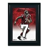 Upper Deck NFL Jersey Numbers Collection Atlanta Falcons - Michael Vick (Vertical Pose)