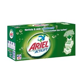 Ariel - 81196446 - Lessive Tablettes  R�gulier - 42 lavages - bo�te de 84 tablettes