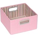 JJ Cole DSPS - Aufbewahrung klein Storage Box 16 x 28 x 28 cm, rosa gestreift