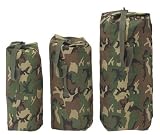 Camouflage Top Load Canvas Duffle Bag