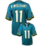 Reebok NFL Equipment Jacksonville Jaguars #11 Reggie Williams Teal Replica Football Jersey