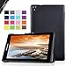 IVSO Lenovo Tab S8-50 8-inch Ultra Lightweight Slim Smart Cover Case with Auto Sleep/Wake Function-will only fit Lenovo Tab S8 Tablet (Black Case)