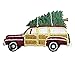 Christmas Woodie/Woody - Sedan with Tree - Iron On Applique/Embroidered Patch