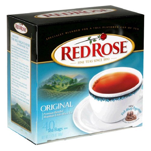 hot hot hot Sale Red Rose Black Tea 40 Count Box (Pack of 6) Discount