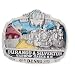 Choo Choo Train Vintage Pewter Belt Buckle