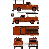 N 1954 Ford F-350 Utility Truck, PRR (2)