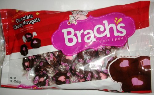 Brach’s Chocolate Cherry Nougats Oz Bag 13.5