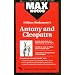 Antony and Cleopatra (MAXNotes Literature Guides)