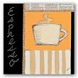 Espresso by Jan Weiss 8"x8" Art Print Poster