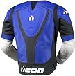 Icon Overlord Prime Leather Jacket - Black - 2XL