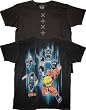Naruto Shiruken Ninjas Blue Lines T-shirt