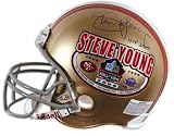 Steve Young Hand Signed Hall of Fame Pro Helmet