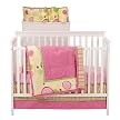 Bananafish Bubblegum 4-pc. Crib Bed Set