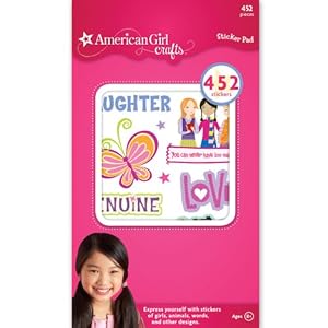 American Girl Crafts Girls Sticker Pad American Girl Crafts Girls Sticker Pad