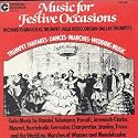 Music for Festive Occasions: Wedding Marches, Dances, Fanfares & Choruses