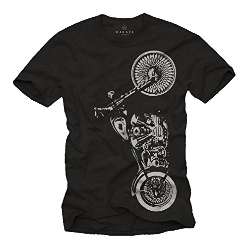 Makaya Vintage Motorcycle Men's T-Shirt