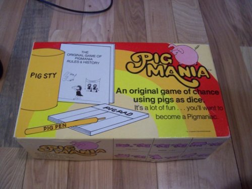 Pig Mania An original game of chance using pigs as dice Pig Mania An original game of chance using pigs as dice