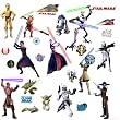 Buy RoomMates RMK1382SCS Star Wars: the Clone Wars Glow in the Dark Wall Decals Best Price.