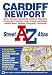 Cardiff and Newport Street Atlas (A-Z Street Atlas)