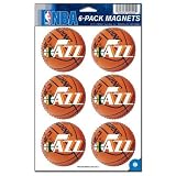 Utah Jazz Official Logo 6 Magnet Set