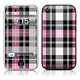 Pink Plaid Design Protector Skin Decal Sticker for Apple 3G iPhone / iPhone 3GS 3G S