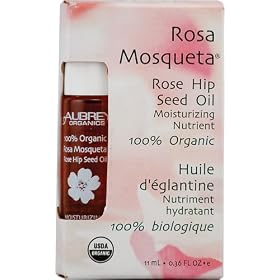 Aubrey Organics - Rosa Mosqueta Rose Hip Seed Oil, .36 fl oz liquid