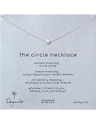 Dogeared Circle Necklace, Sterling Silver