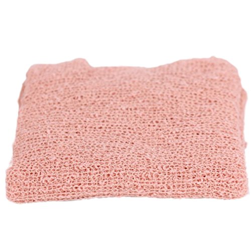 Voberry® Long Ripple Wrap, DIY Newborn Photography Wrap-BAby Photo Props (light pink )