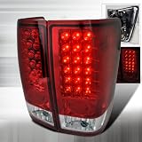 04-11 NISSAN TITAN LE SE XE RED CLEAR LED TAIL LIGHTS by Spec-D Tuning