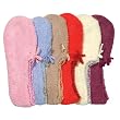 2 Pairs Womens Super Soft Stretch Non Skid Slipper Boat Socks