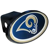 NFL St. Louis Rams Plastic Hitch Cover