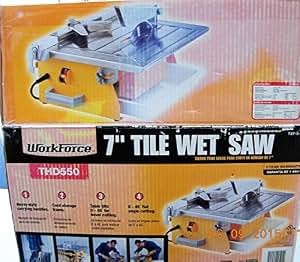 Workforce® 7" Wet Tile Saw - - Amazon.com