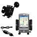 Electronics : Pharos GPS 525 Flexible Auto Windshield Holder with Car Charger - Uses Gomadic TipExchange