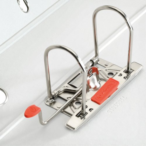 Imagen 4 de Herlitz 11012838- Archivador A4 8 cm de grosor color verde con solapa gris (Pack de 5)